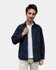 Sur-chemise en toile unisexe à personnaliser - 8