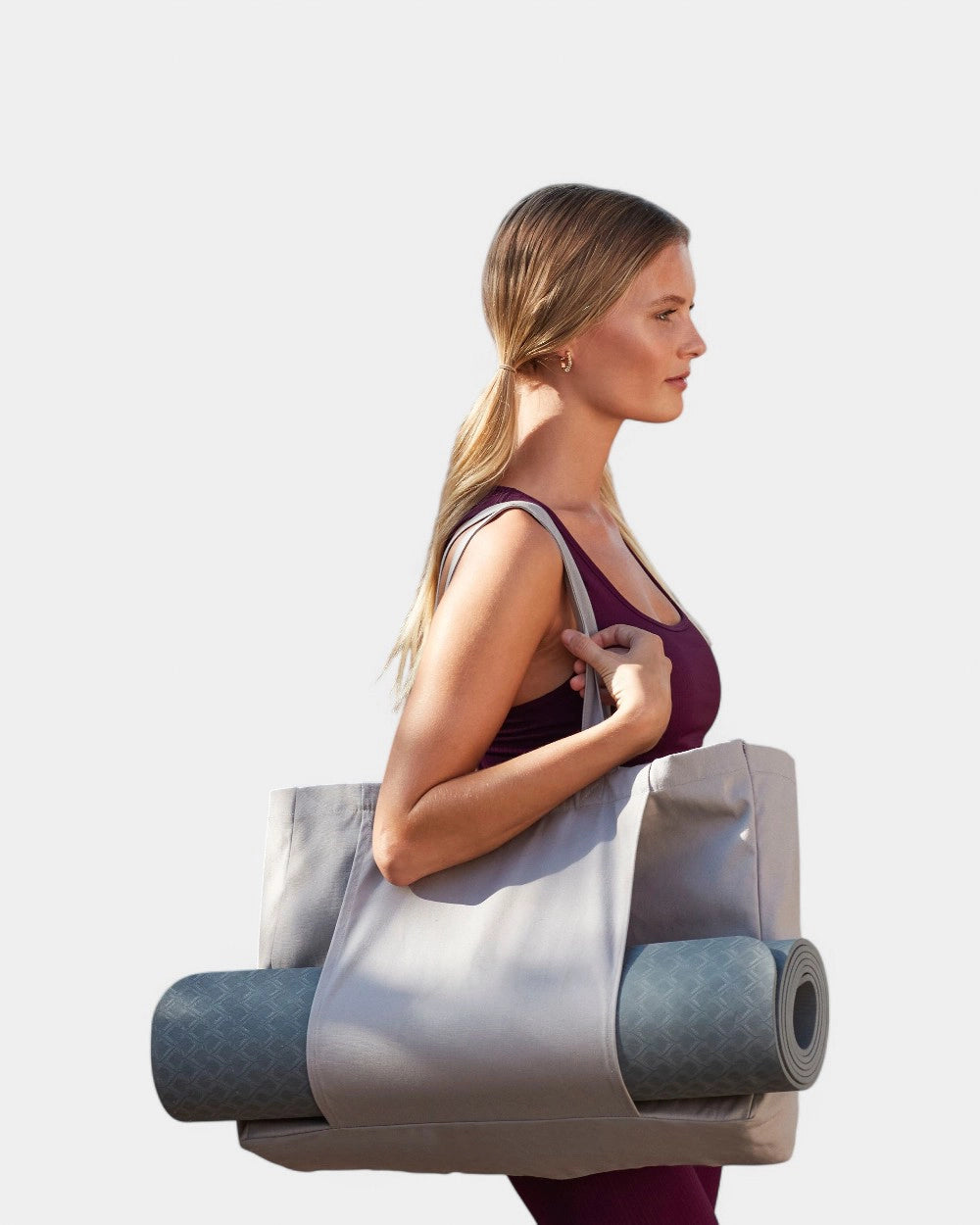 Sac de yoga en coton biologique à personnaliser