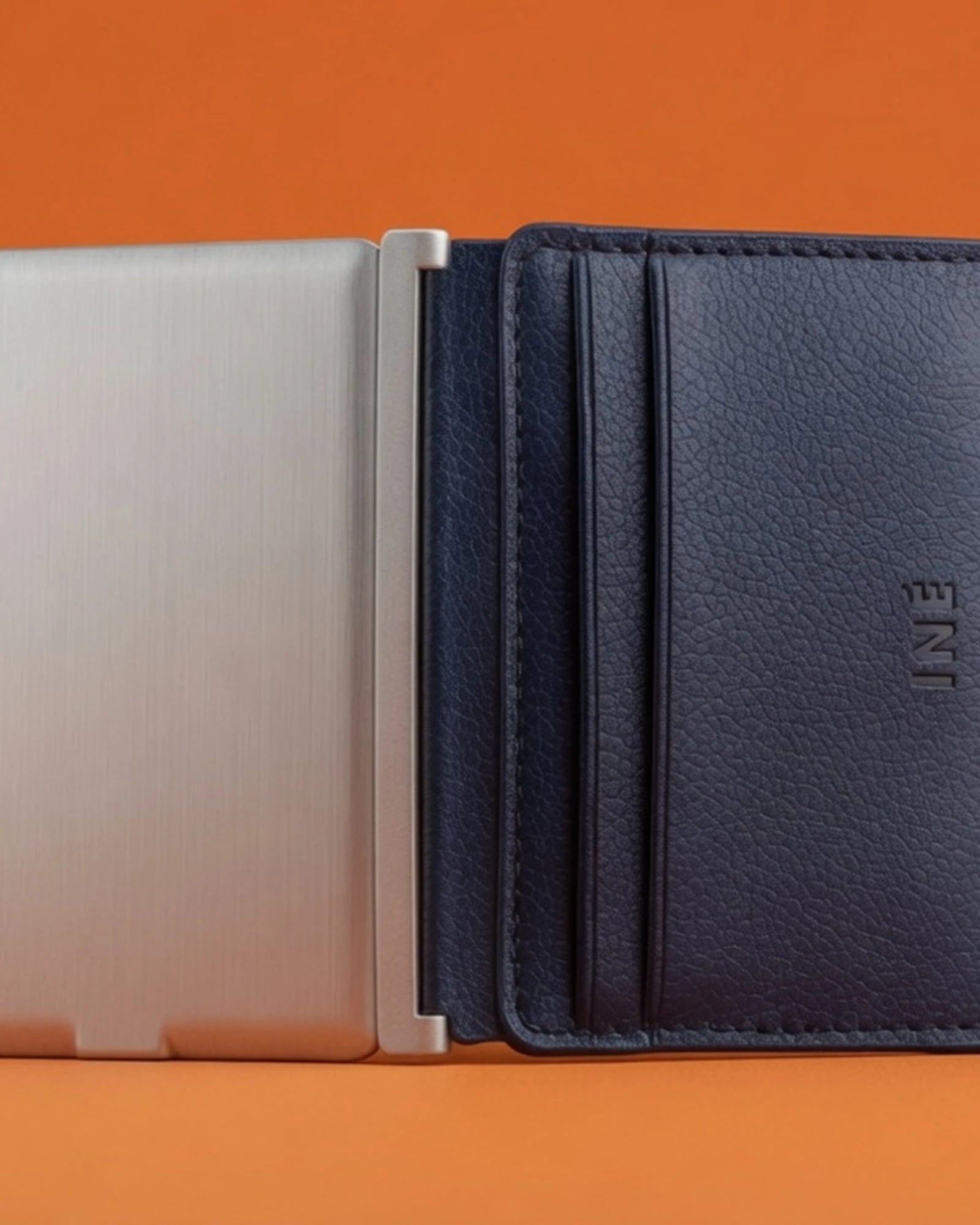 Porte-cartes anti-RFID en cuir recyclé à personnaliser - 6