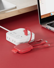 Batterie externe multi-câbles 3000mAh à personnaliser - 5