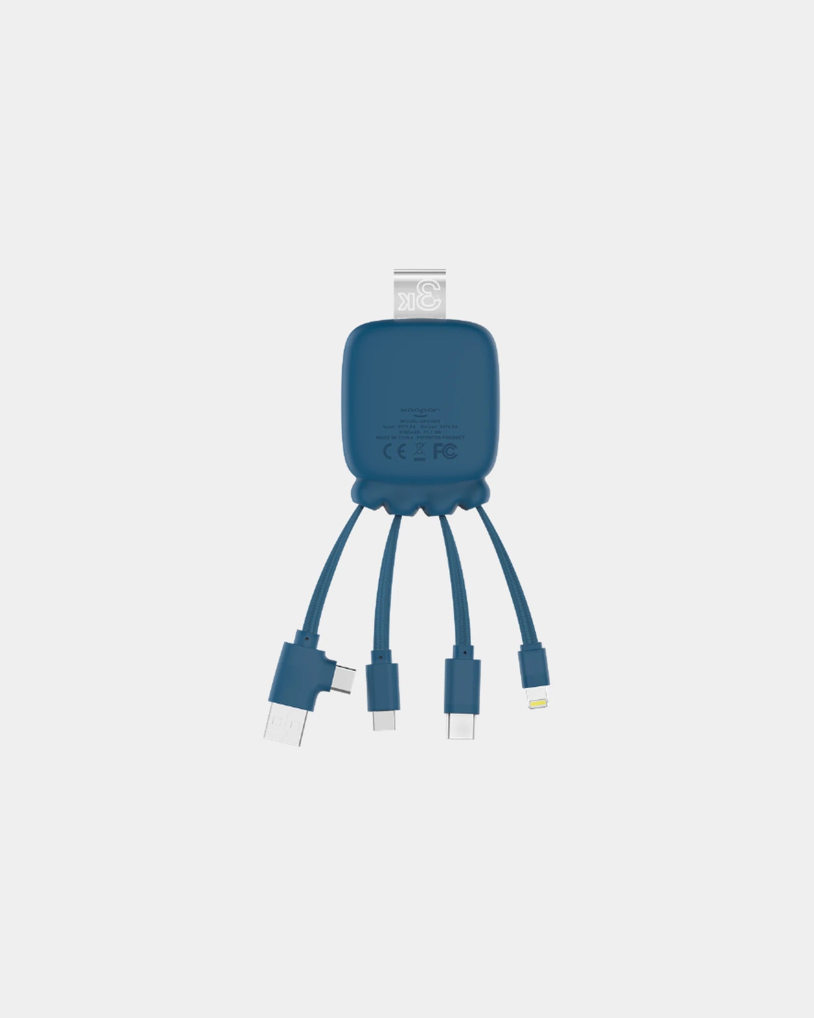 Batterie externe multi-câbles 3000mAh Gamma à personnaliser - 1