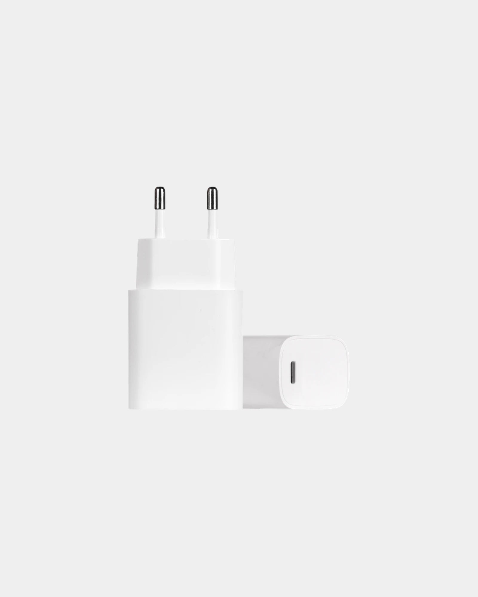 Chargeur secteur USB C 20W Bolt à personnaliser - Blanc