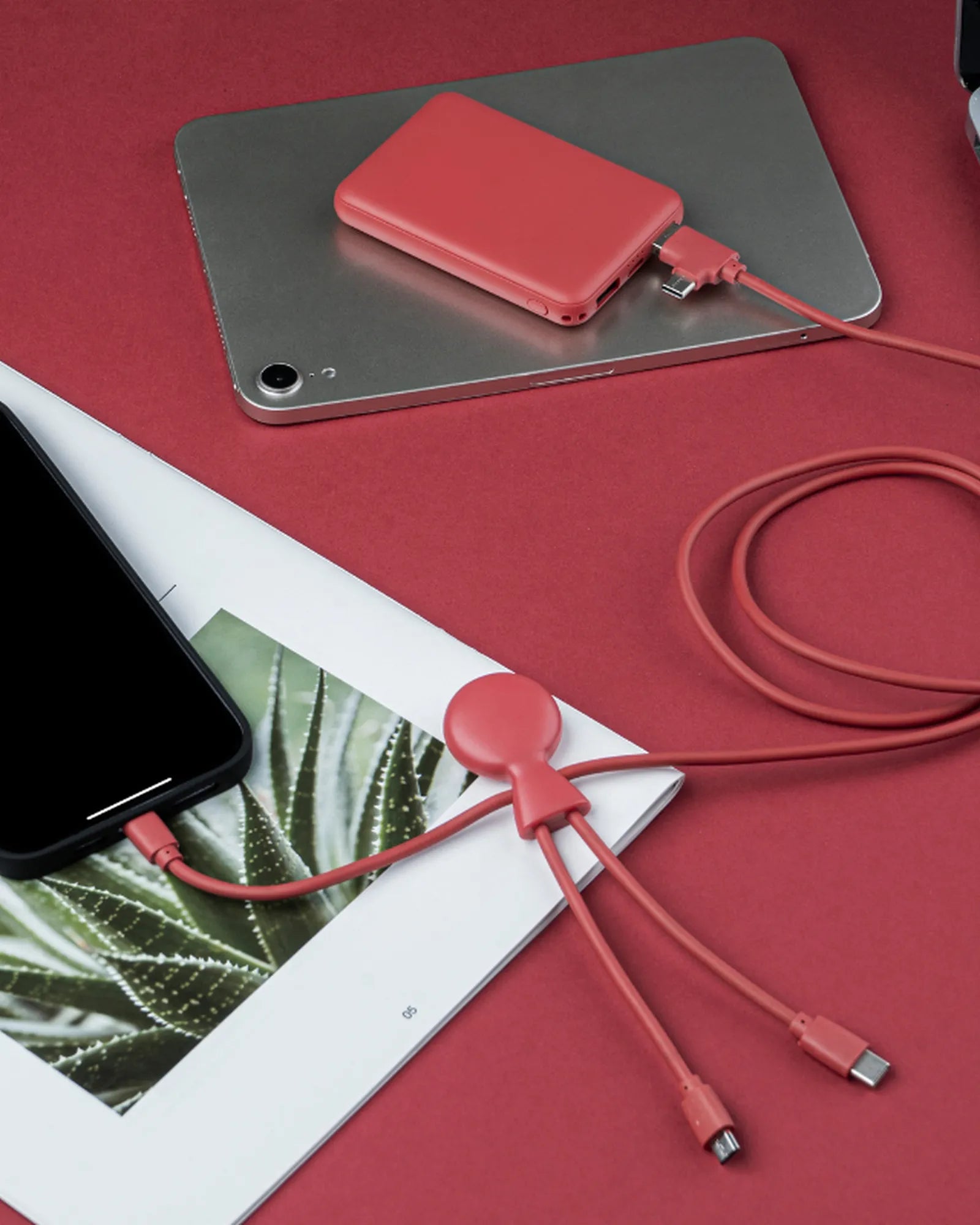 Pack de charge plastique recyclé à personnaliser - 12