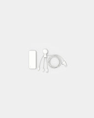 Pack de charge plastique recyclé à personnaliser - Blanc