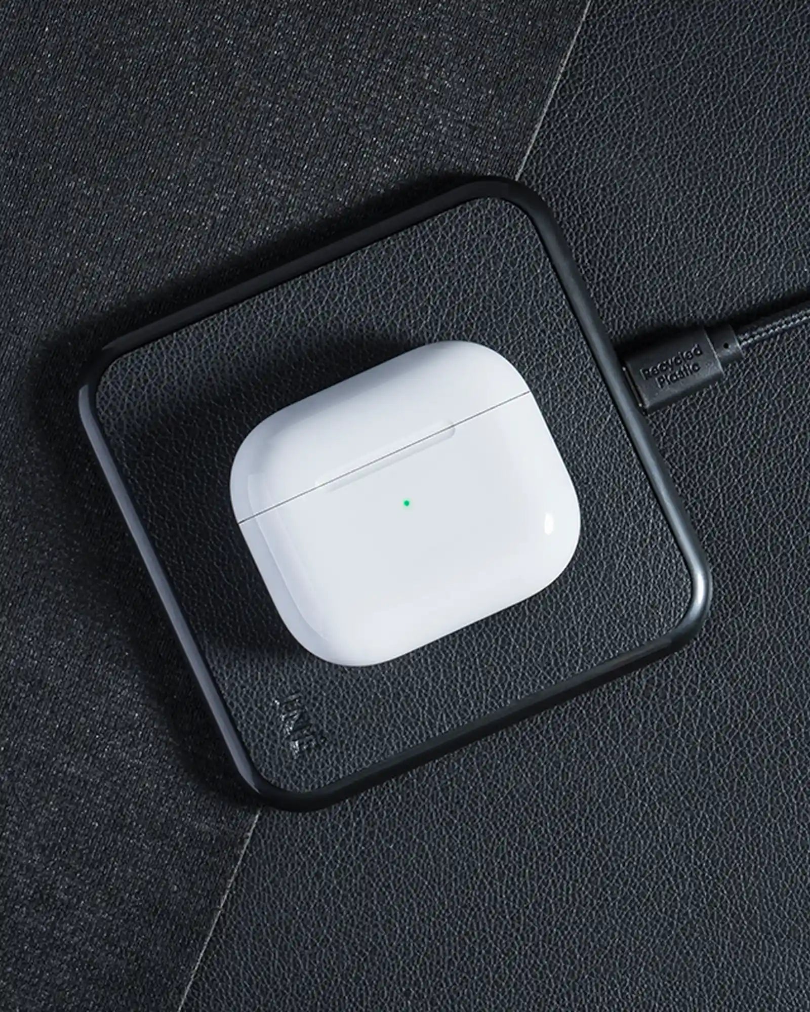 Chargeur sans fil recyclé 15W à personnaliser - 5