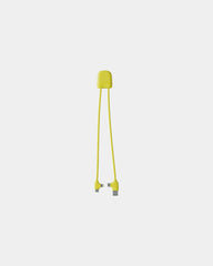 Câble de charge USB et USB-C à personnaliser - Jaune