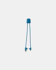 Câble de charge USB et USB-C à personnaliser - Bleu