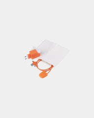 Pack de charge 65W blanc à personnaliser - Orange