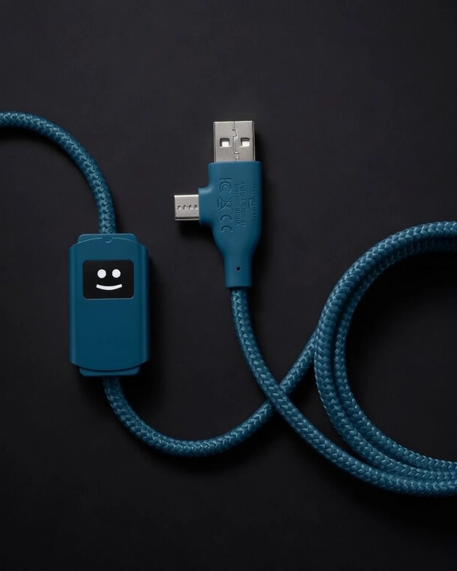 Câble de charge 100W aluminium recyclé à personnaliser - 7
