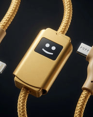 Câble de charge 100W aluminium recyclé à personnaliser - 1