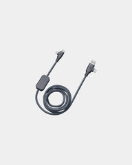 Câble de charge 100W aluminium recyclé à personnaliser - Gris