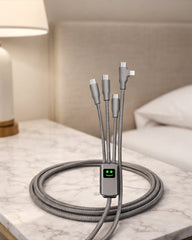 Câble USB aluminium recyclé 100W Allure 2 à personnaliser - 3
