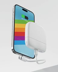 Chargeur-lampe de poche plastique recyclé ICE-P à personnaliser - 4