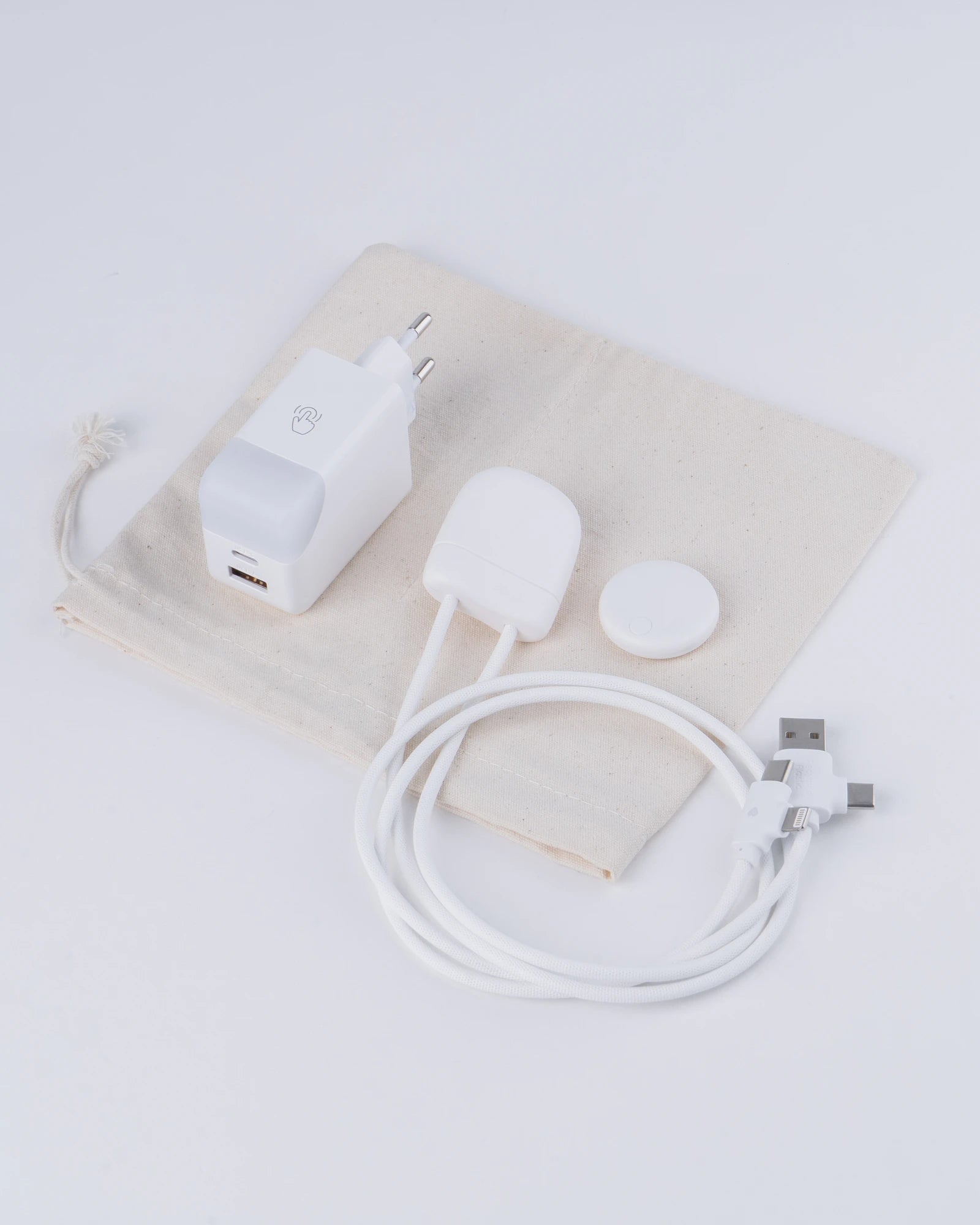 Pack de charge 65W blanc à personnaliser - 2