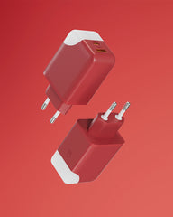 Adaptateur secteur double ports USB C et A 65W à personnaliser - 9