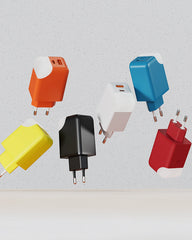 Adaptateur secteur double ports USB C et A 65W à personnaliser - 10