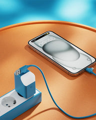 Adaptateur secteur double ports USB C et A 65W à personnaliser - 13