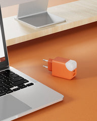 Adaptateur secteur double ports USB C et A 65W à personnaliser - 18