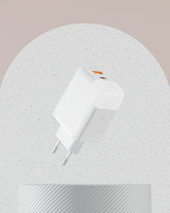 Adaptateur secteur double ports USB C et A 65W à personnaliser - 2