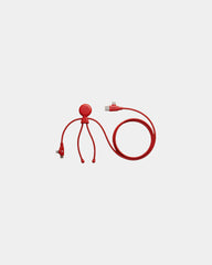 Câble de charge éco-responsable Mr Bio Long Fast à personnaliser - Rouge