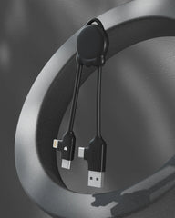 Câble de charge plastique recyclé Octomini à personnaliser - 24