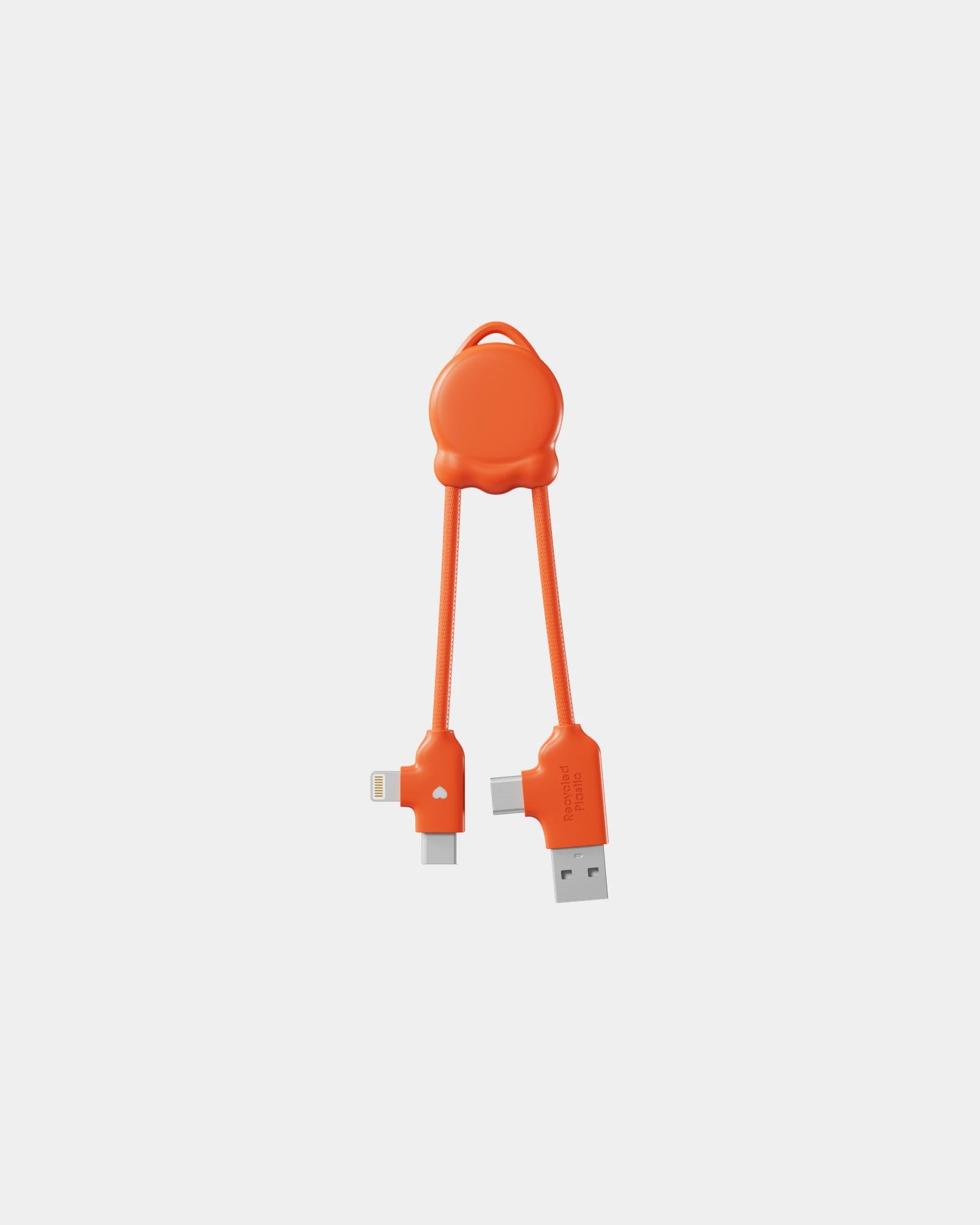 Câble de charge plastique recyclé Octomini à personnaliser - 17