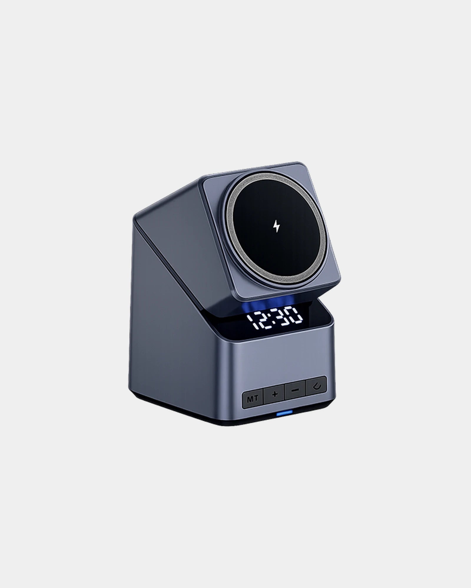 Chargeur sans fil anthracite à personnaliser - Anthracite