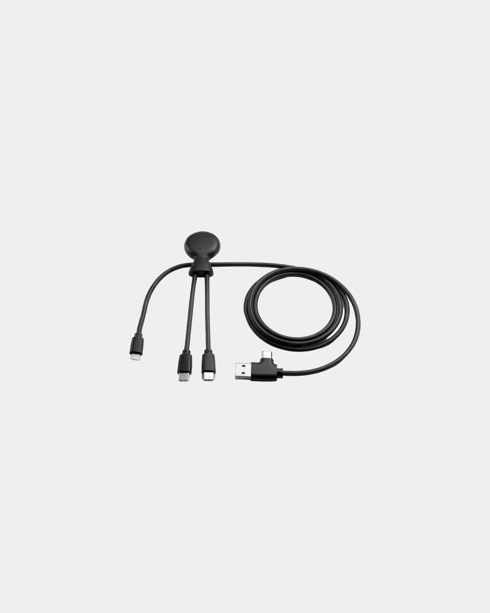 Câble de chargement multi-connecteur à personnaliser - Noir