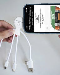 Câble de charge multi-connecteurs NFC à personnaliser - 5