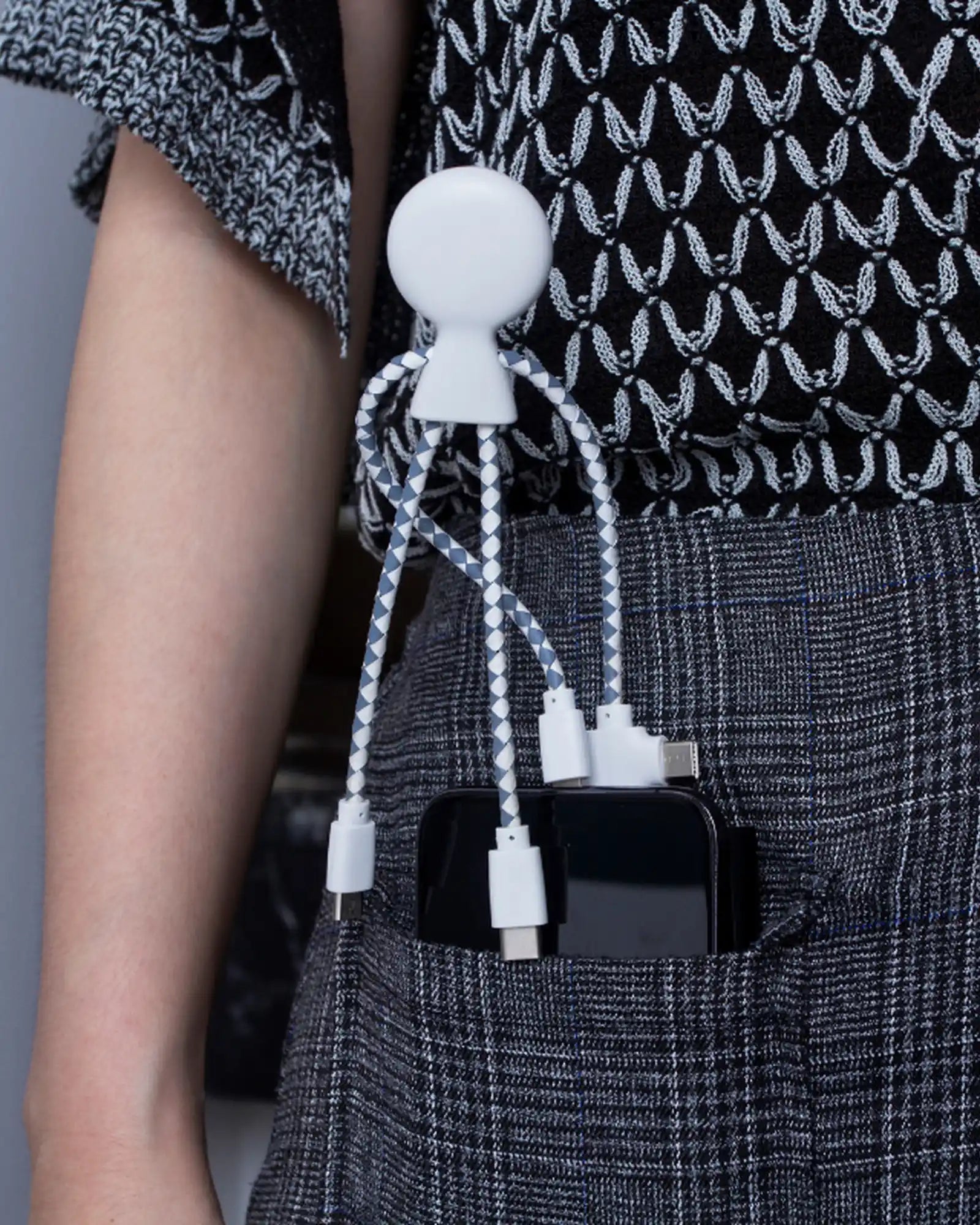 Câble de charge multi-connecteurs à personnaliser - 8