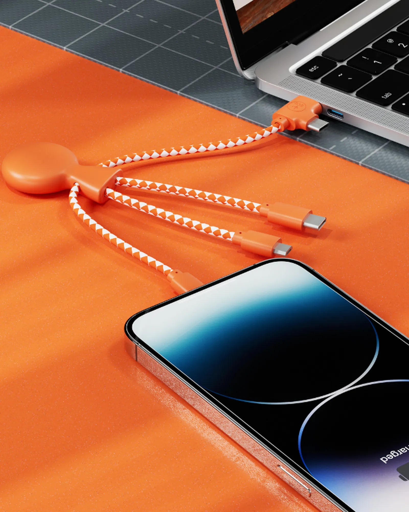 Câble de charge multi-connecteurs à personnaliser - 18