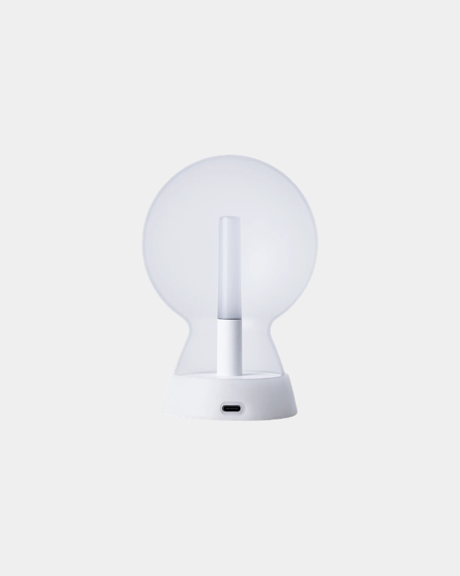 Lampe sans fil rechargeable Xoopar Mr Bio à personnaliser - Blanc