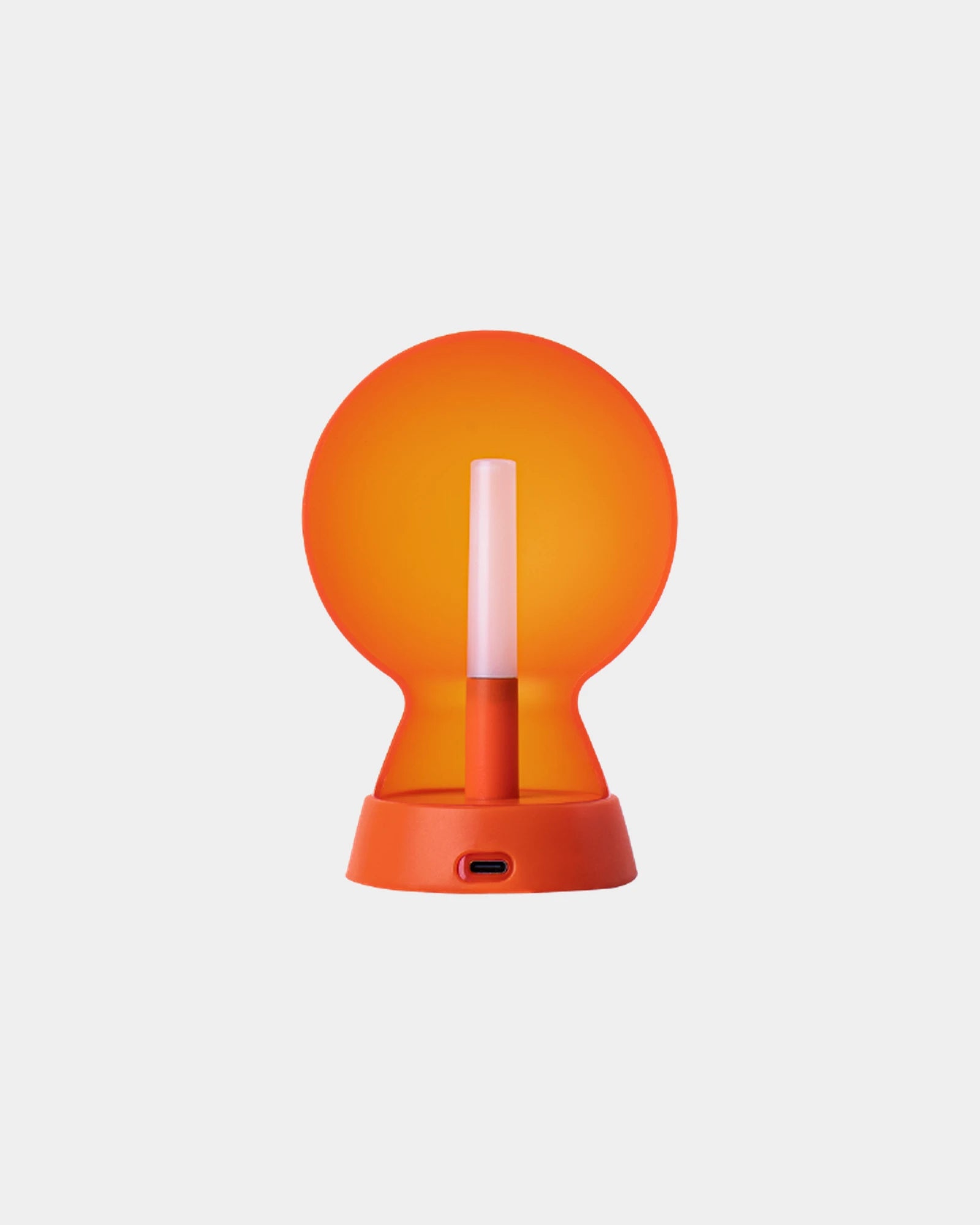 Lampe sans fil rechargeable Xoopar Mr Bio à personnaliser - Orange