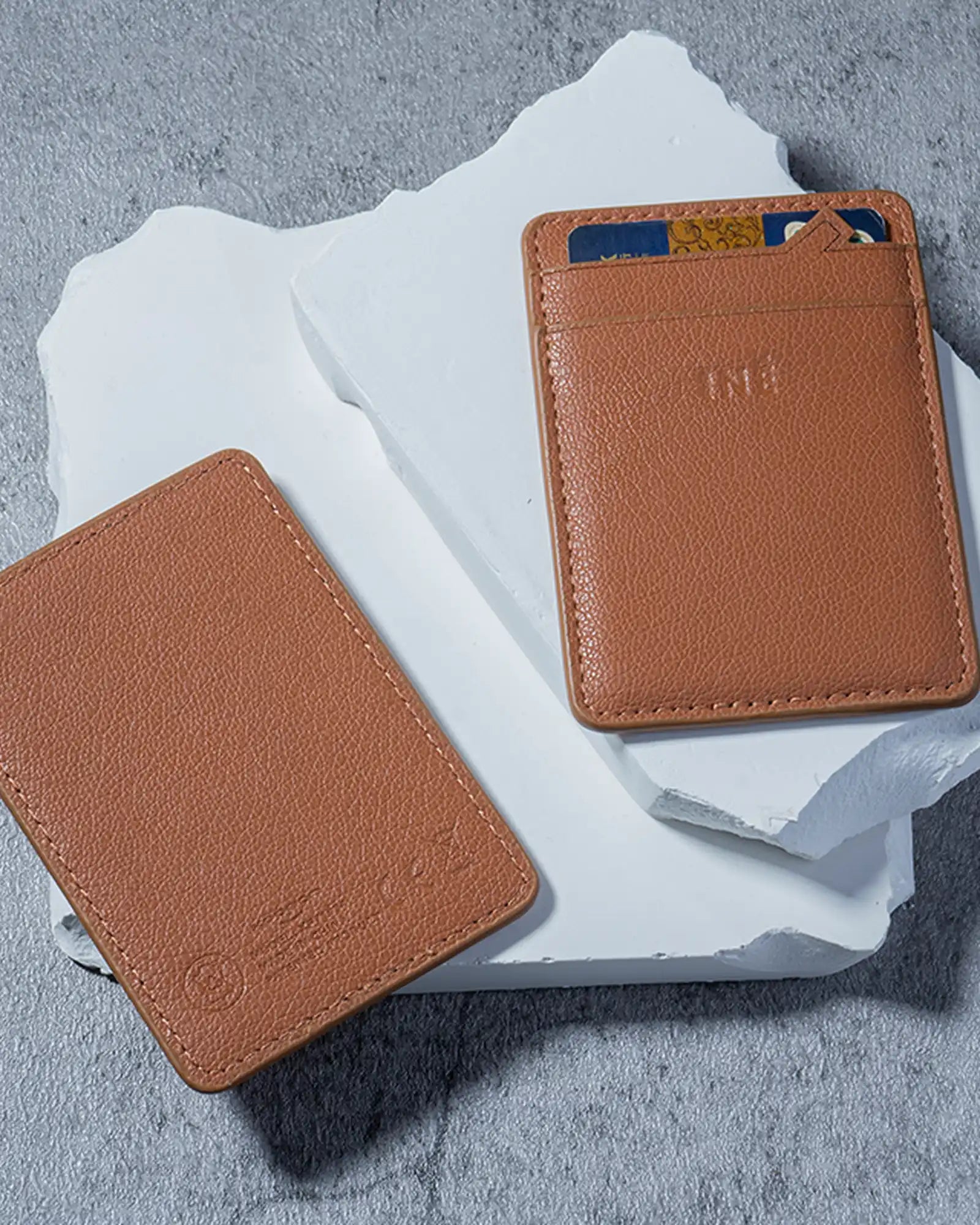 Porte-cartes éco cuir recyclé INE Mini Wallet à personnaliser - 8