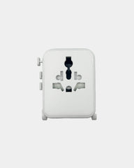 Adaptateur universel compact à personnaliser - Blanc