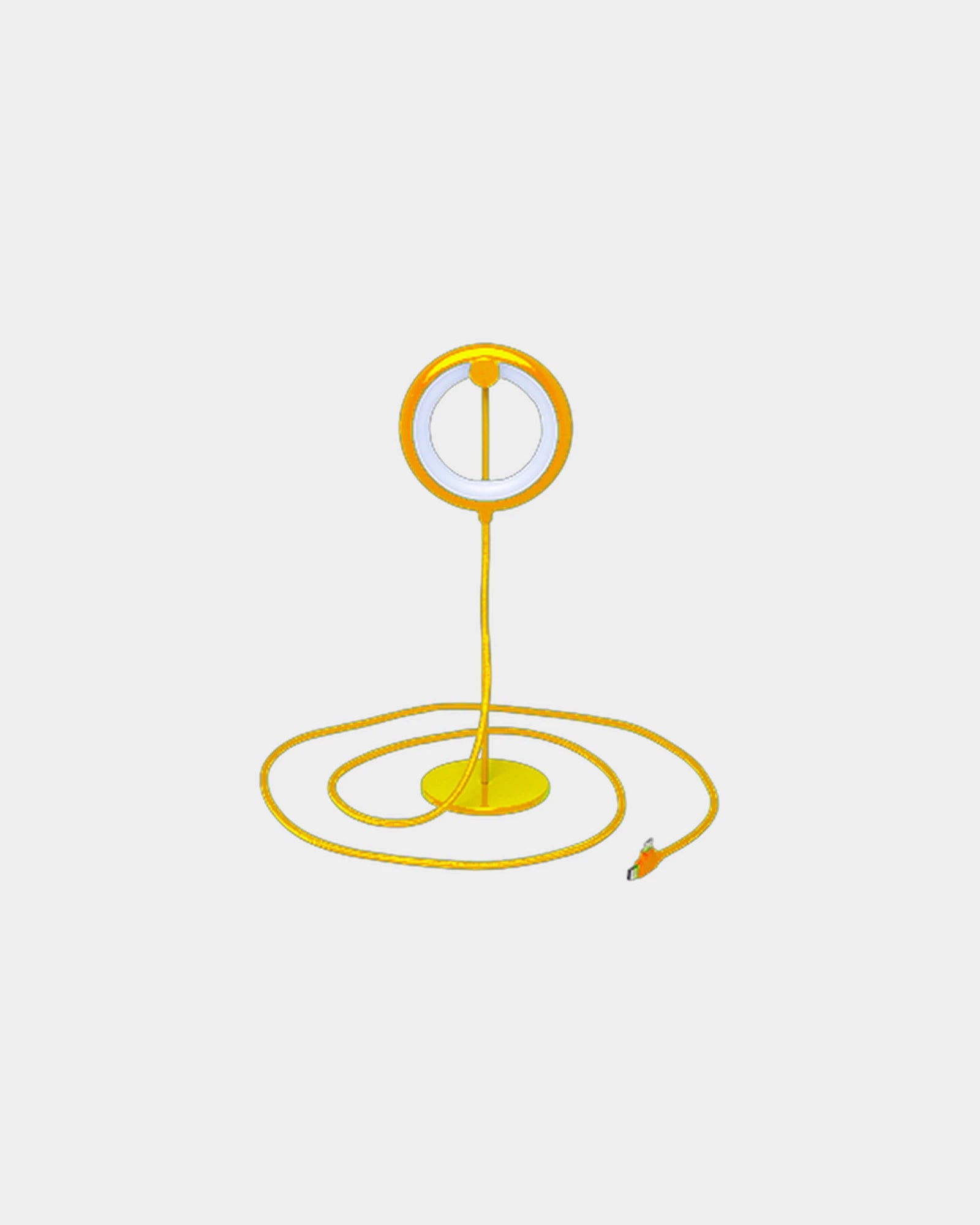 Lampe connectée Bily Bird 10 cm à personnaliser - Jaune