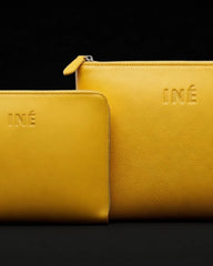 Pochette cuir recyclé INE 10/11" à personnaliser - 12