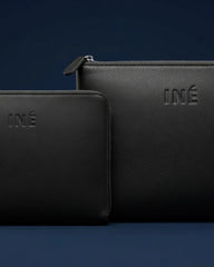 Pochette cuir recyclé INE 10/11" à personnaliser - 18