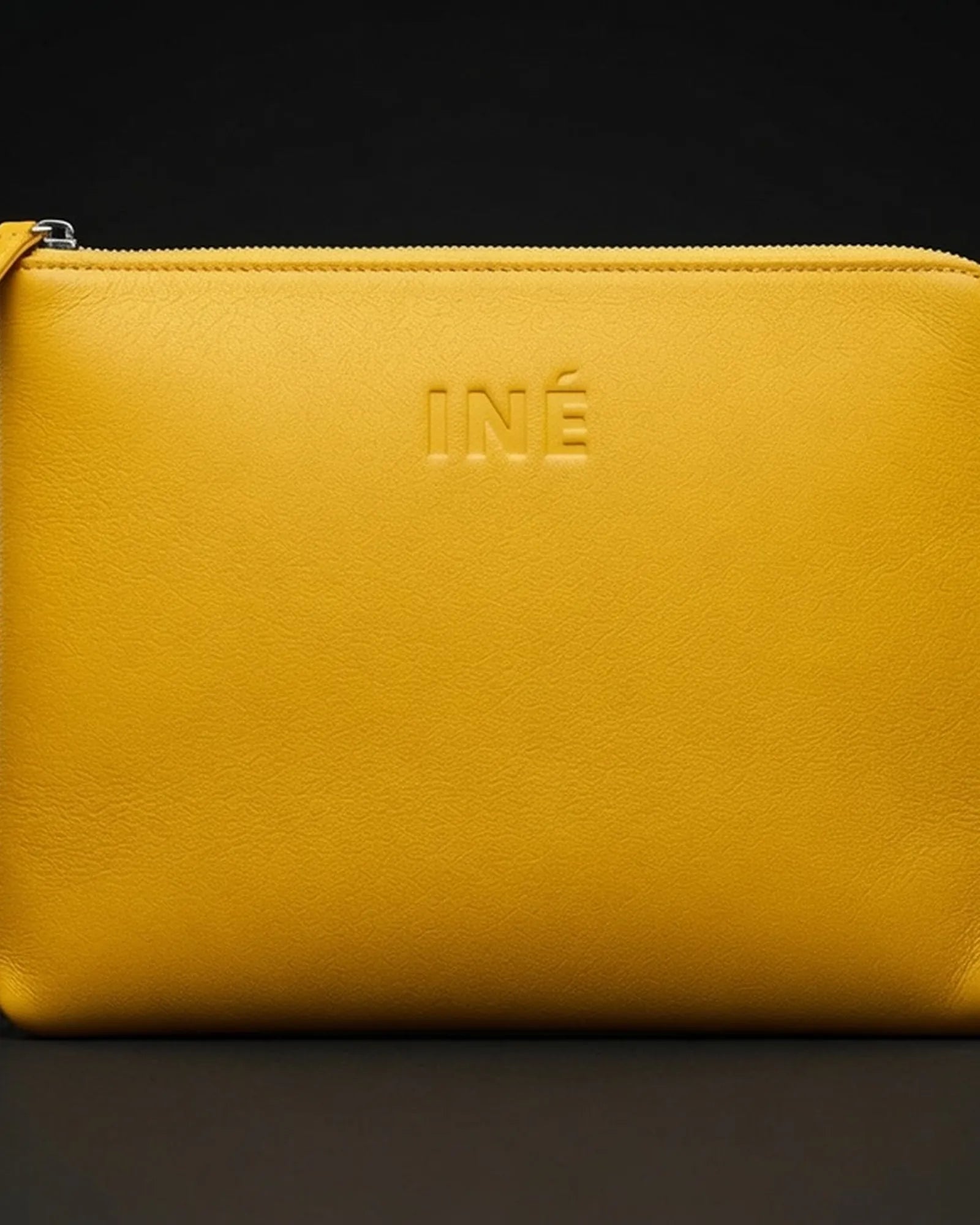 Pochette cuir recyclé INE 10/11" à personnaliser - 11
