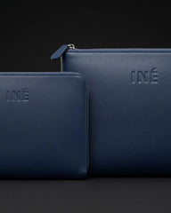 Pochette cuir recyclé INE 10/11" à personnaliser - 6