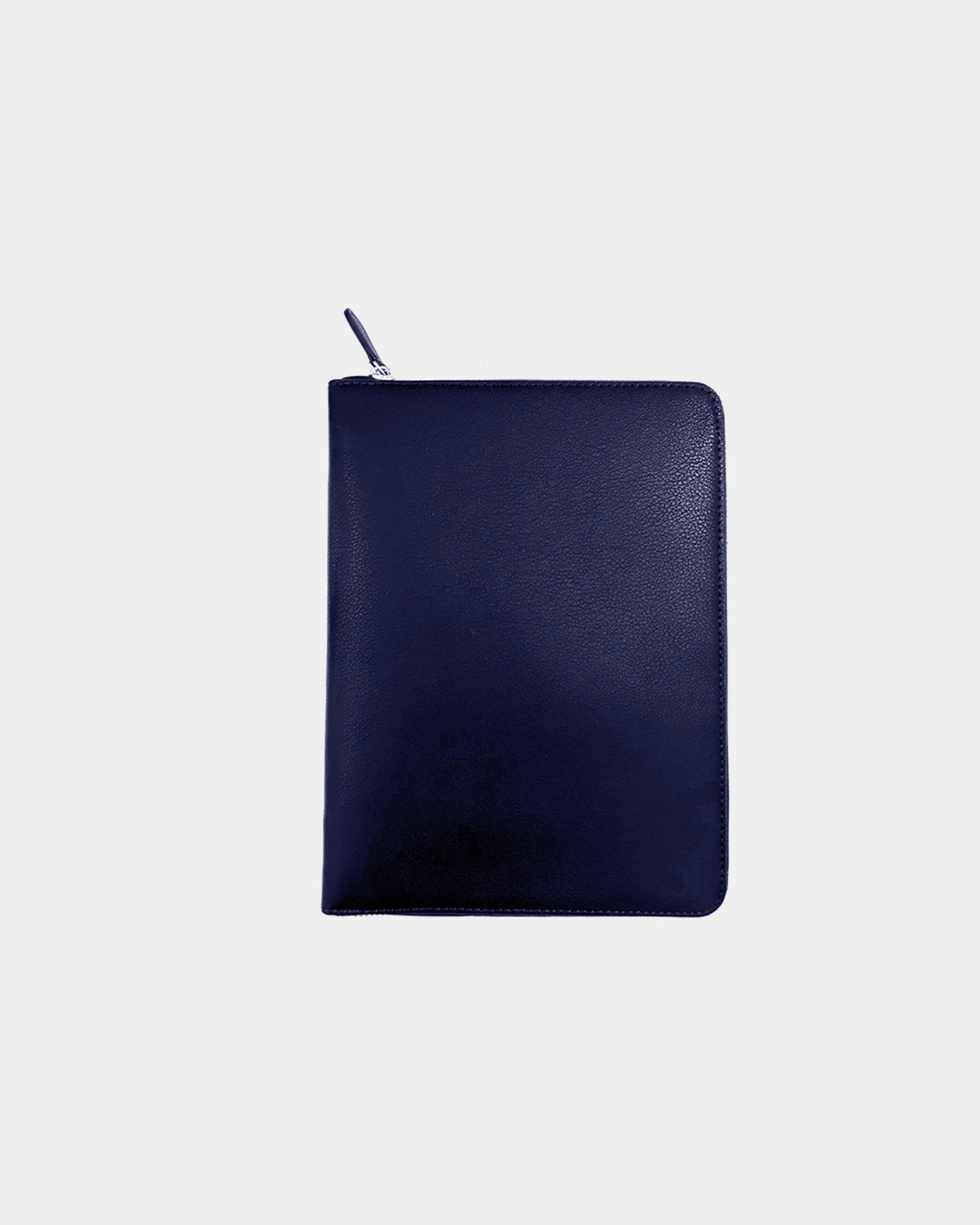 Porte notes cuir recyclé Iné Companion à personnaliser - Bleu