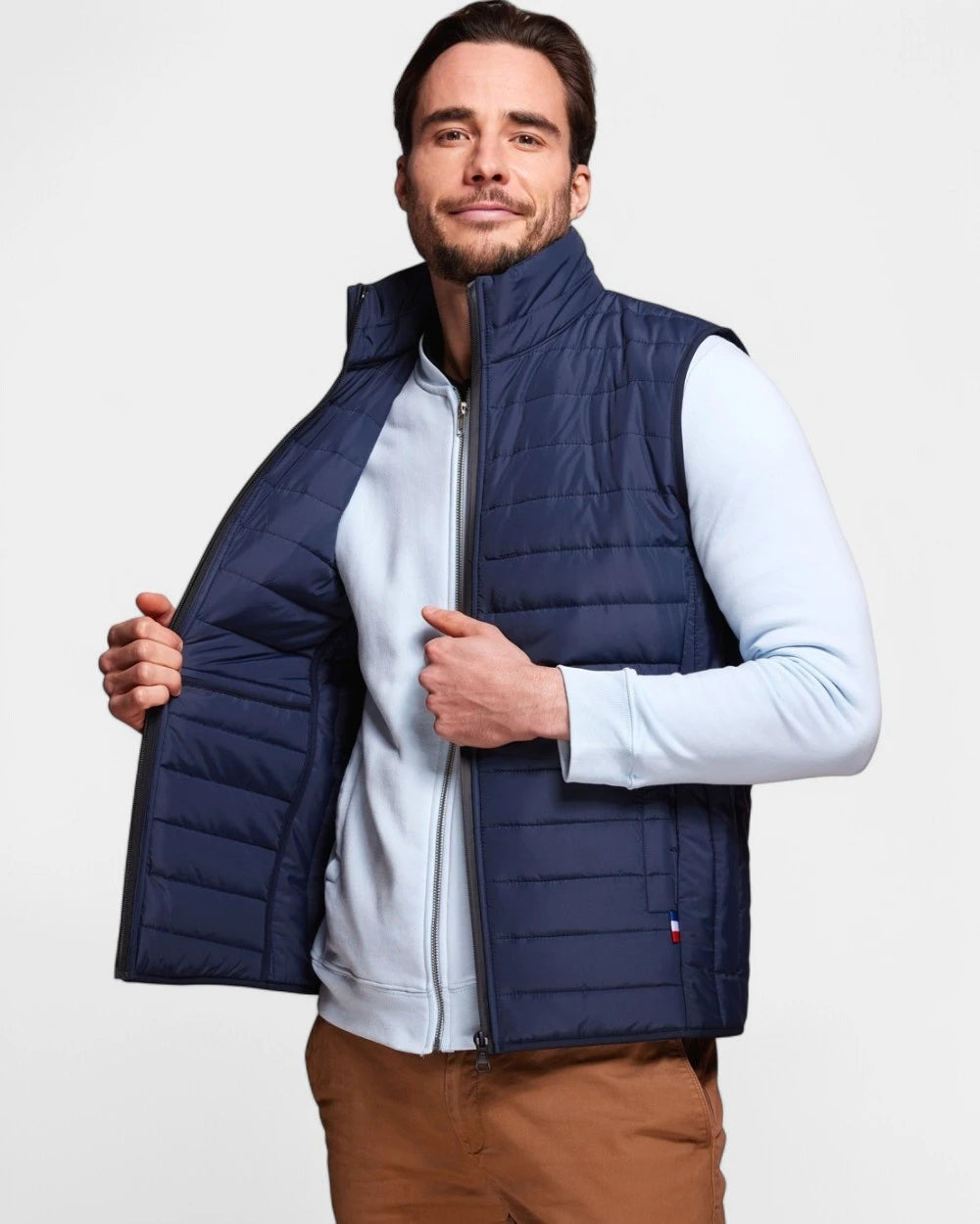 Doudoune sans manches homme Made in France à personnaliser - 7