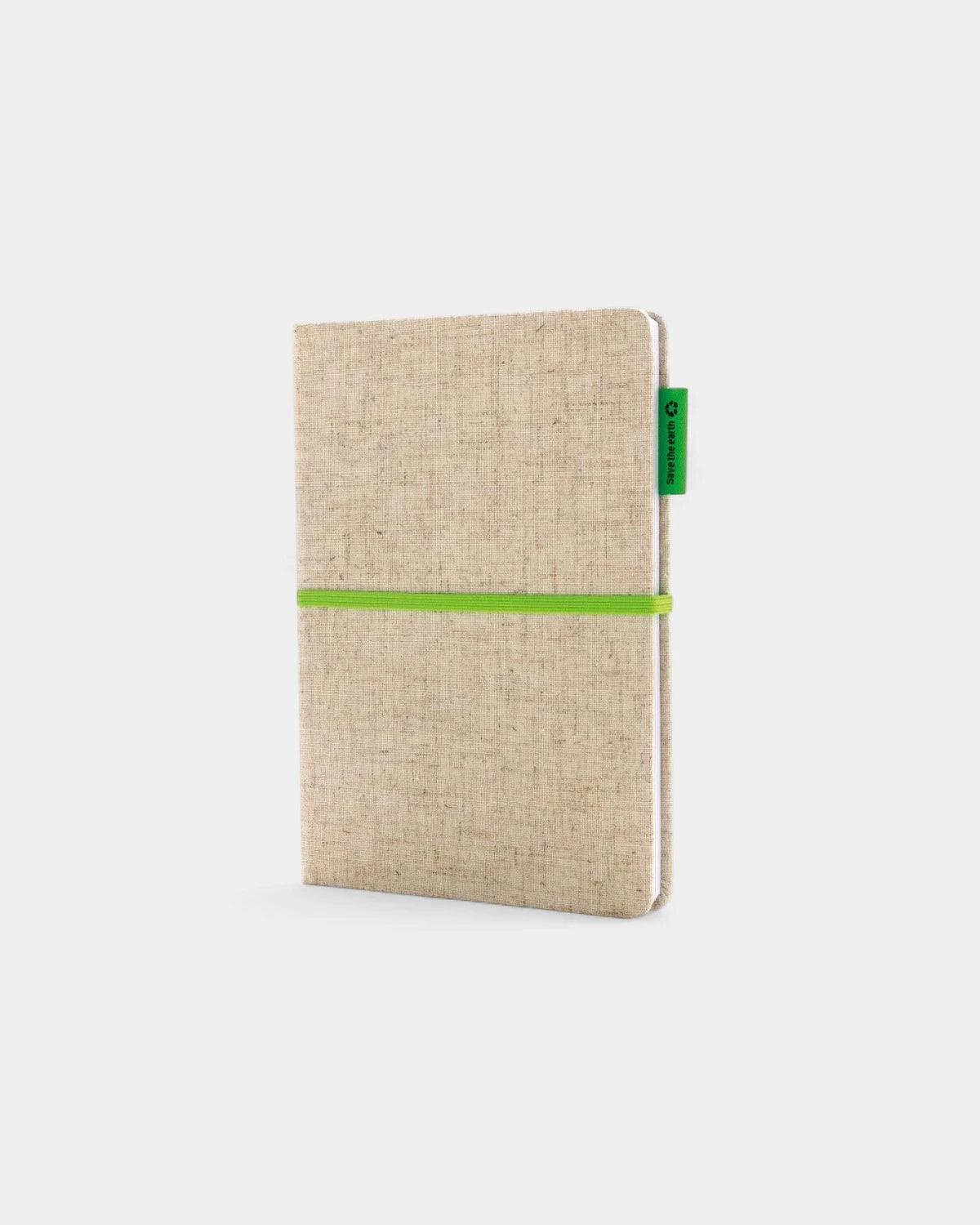 Carnet A5 en jute et bambou à personnaliser