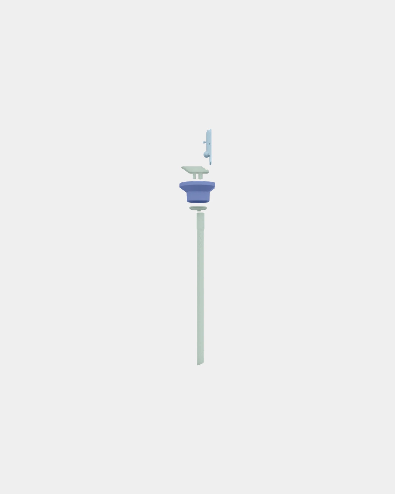 Paille réutilisable Dopper Flip Straw à personnaliser - Seafoam Sorbet