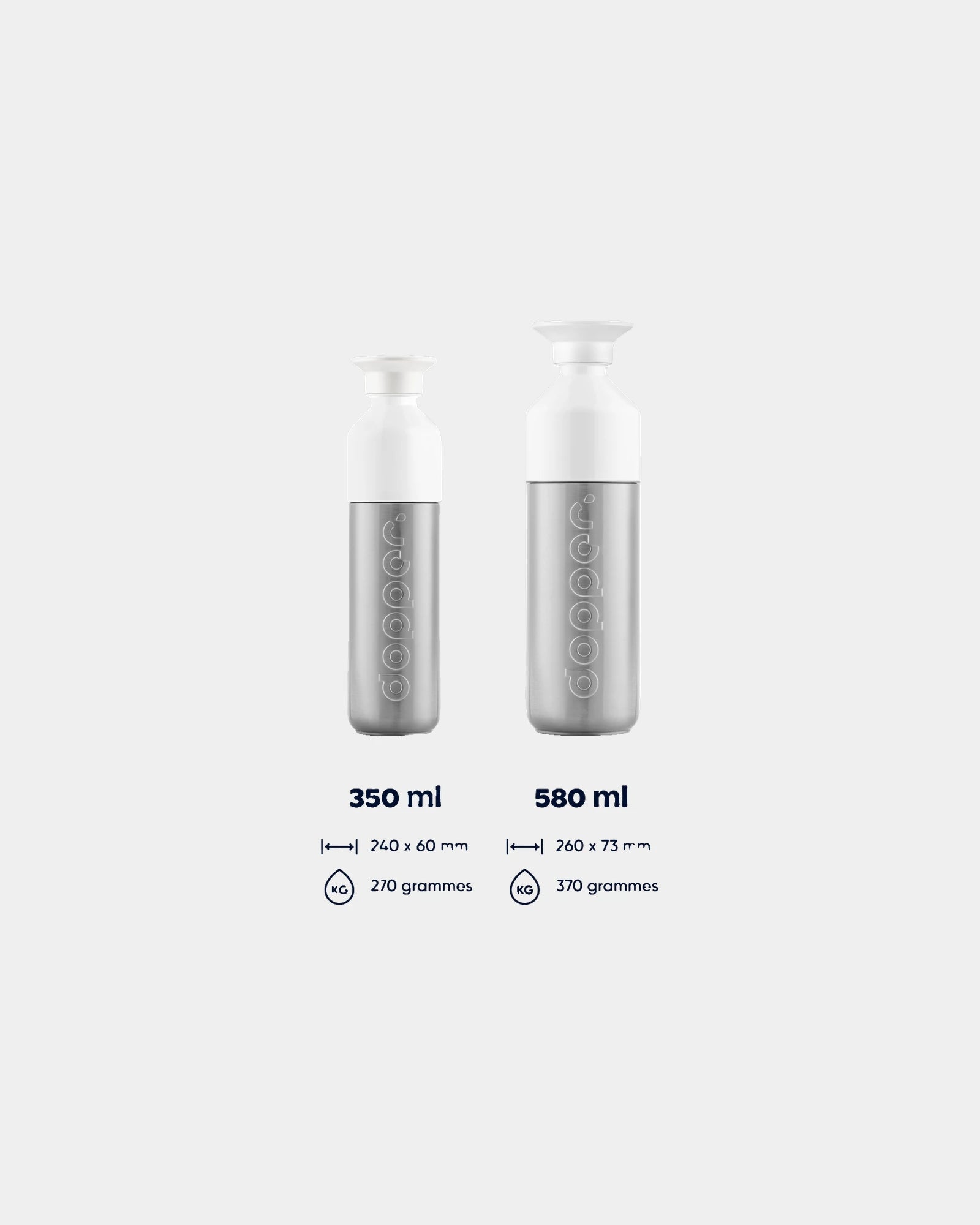 Bouteille isotherme inox Dopper Insulated 580 ml à personnaliser