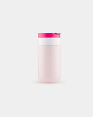 Mug de voyage isotherme Dopper 300 ml à personnaliser - Berry Pink