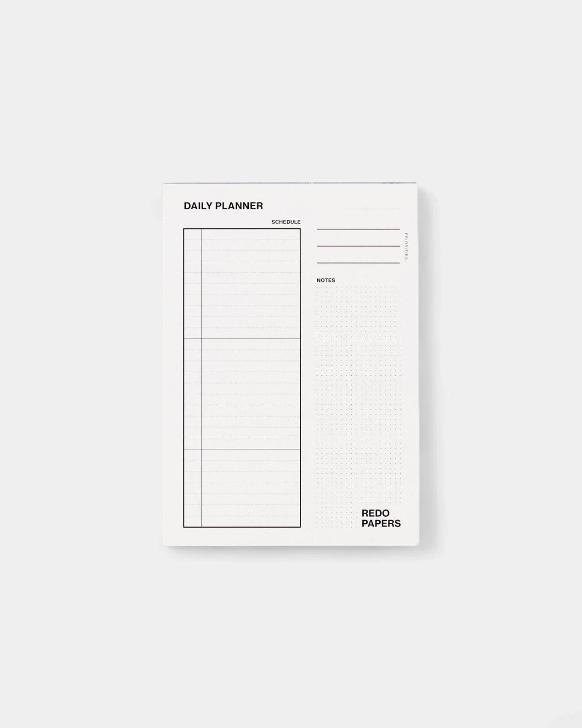 Planificateur quotidien à personnaliser