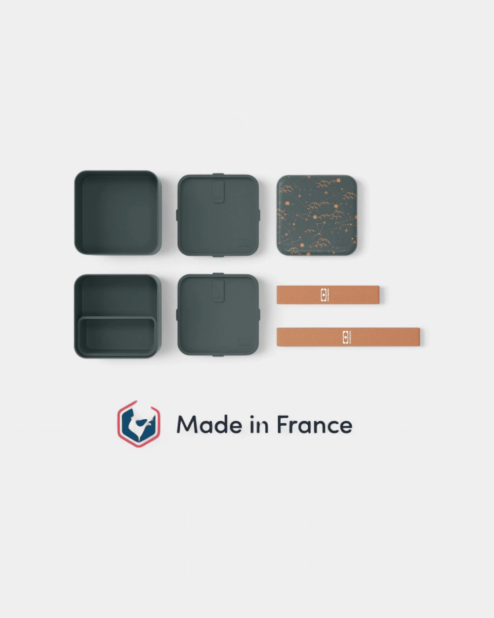 Lunchbox square made in France personnalisable - 44