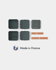 Lunchbox square made in France personnalisable - 44