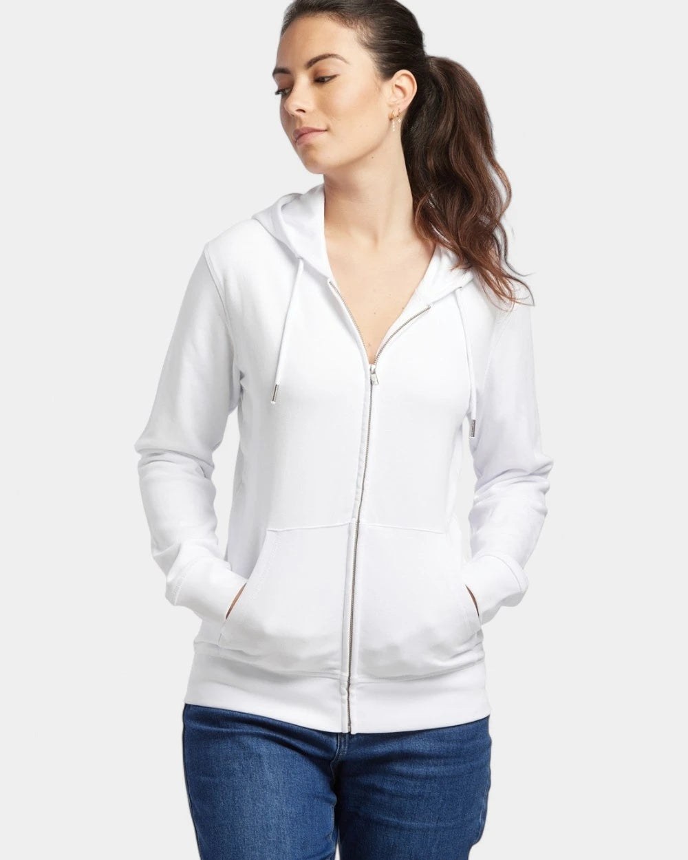 Hoodie zippé unisexe Made in France à personnaliser - 3